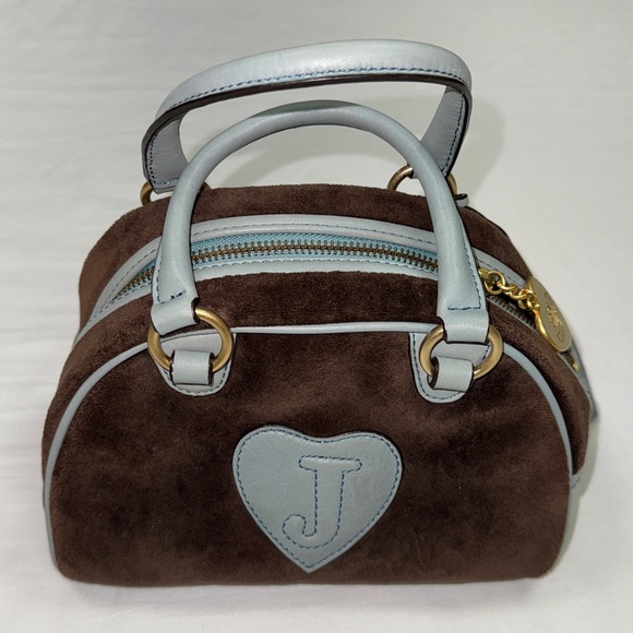 Vintage Juicy Couture Mini Bowler Bag Purse American Princess Handbag Y2K RARE - Picture 3 of 15